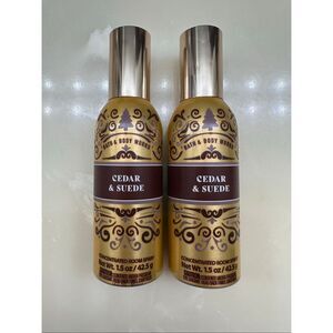 NEW Bath & Body Works Bundle of 2 Cedar & Suede Concentrated Room Sprays